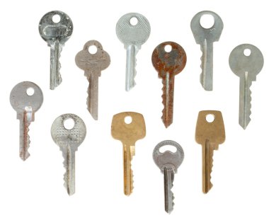 izole tuşları kümesi