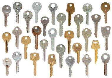 izole tuşları kümesi