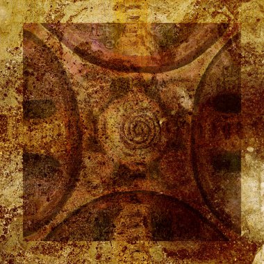 Sarı Soyut Arkaplan