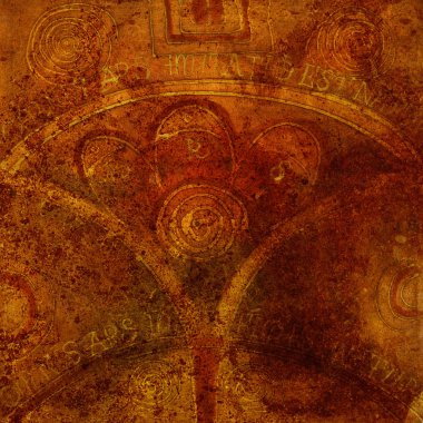 Sarı Soyut Arkaplan