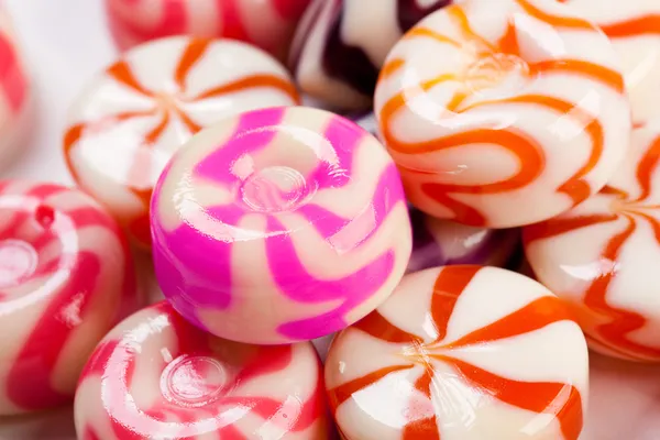 Doces de caramelo close-up — Fotografia de Stock