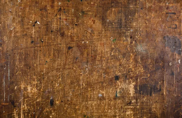 Grunge old scratched wood background — Stock Photo, Image