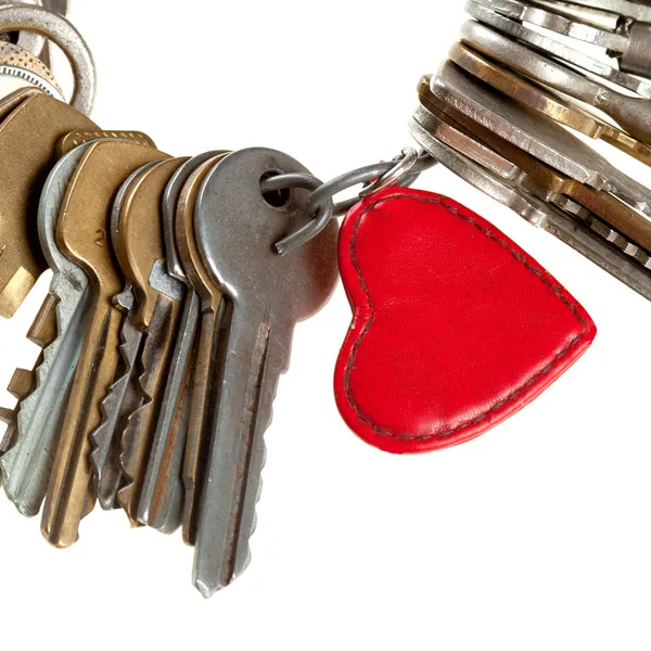 Key to heart — Stock Photo, Image