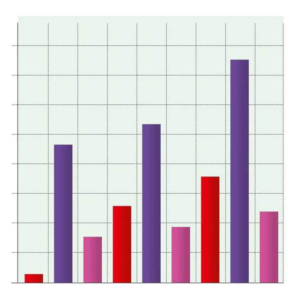抽象背景的图表 — 图库照片