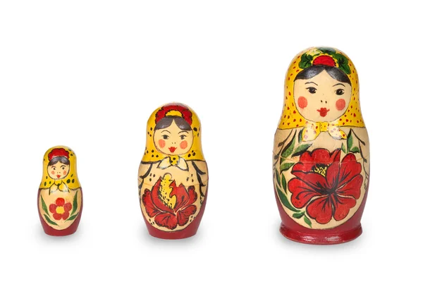 Russische Puppe matreshka — Stockfoto