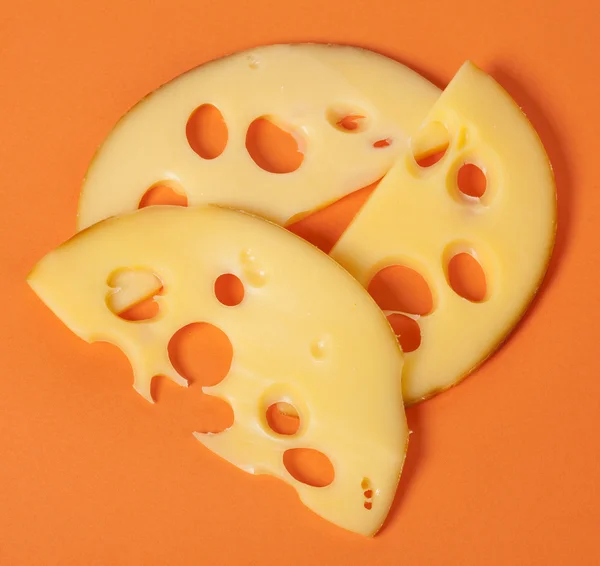 Plátky sýra — Stock fotografie