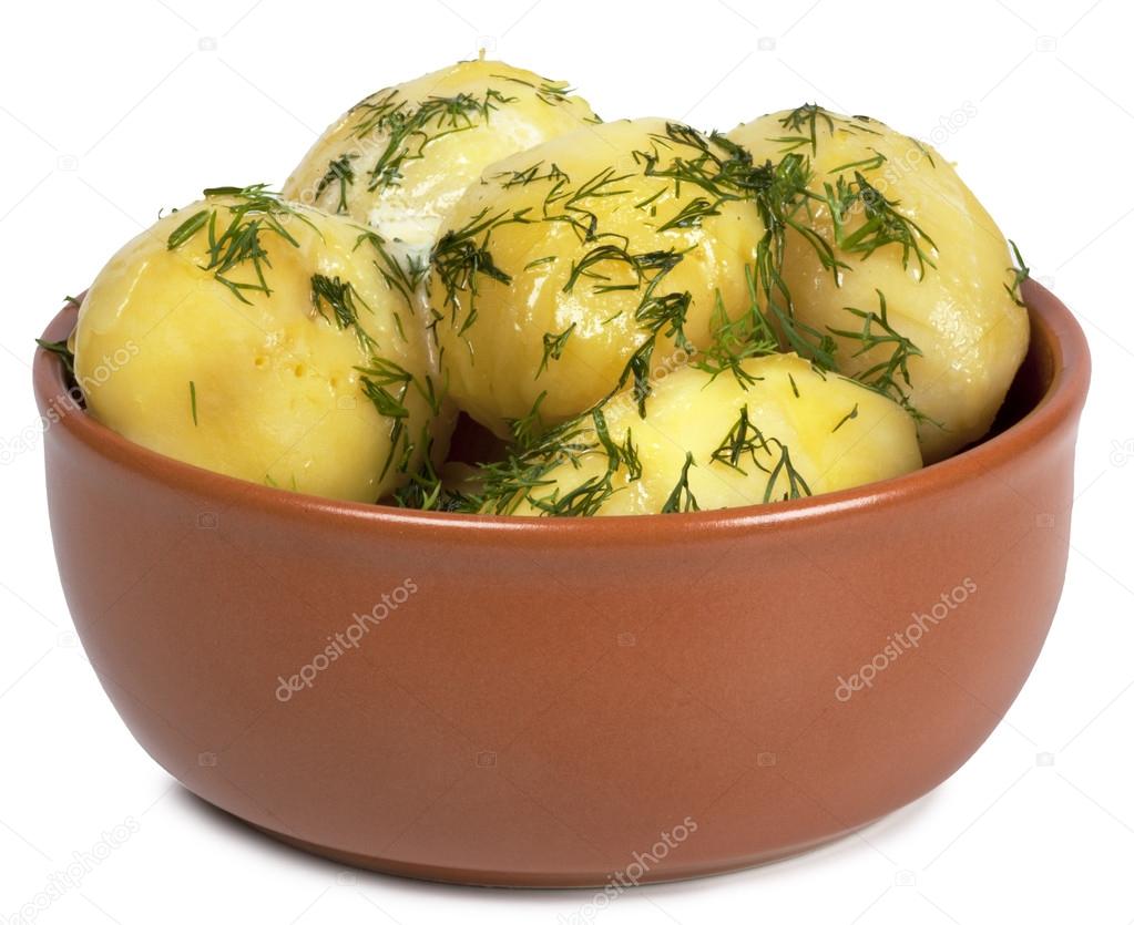 Boiled potatoes — Stock Photo © Spanychev #12739503