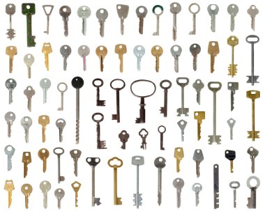 izole tuşları kümesi