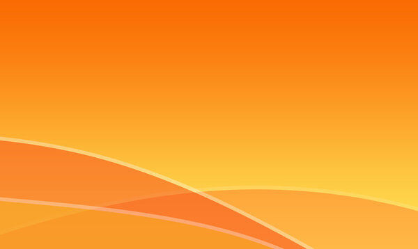 оранжевые волны
