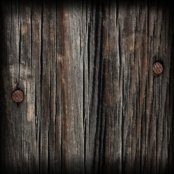 Vieille texture de bois sombre — Photo