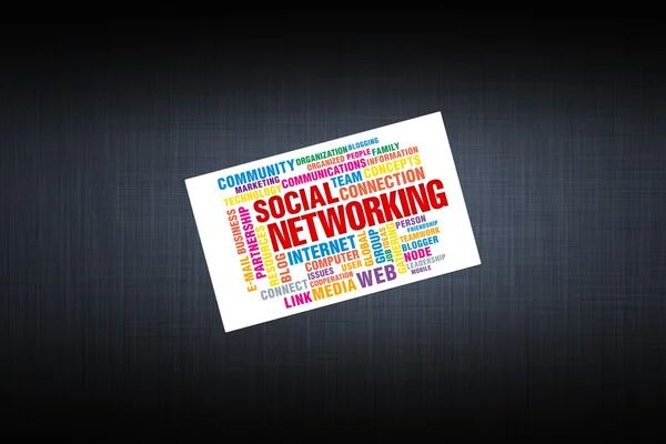 Social networking concept — Stock Photo, Image