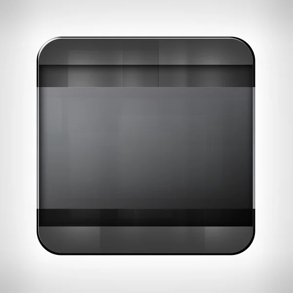 Dark metal texture icon — Stock Photo, Image