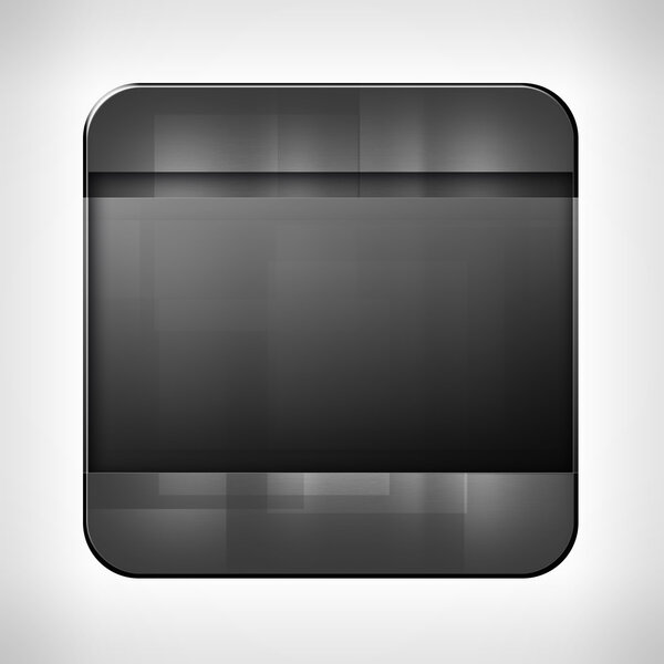 Dark metal texture icon