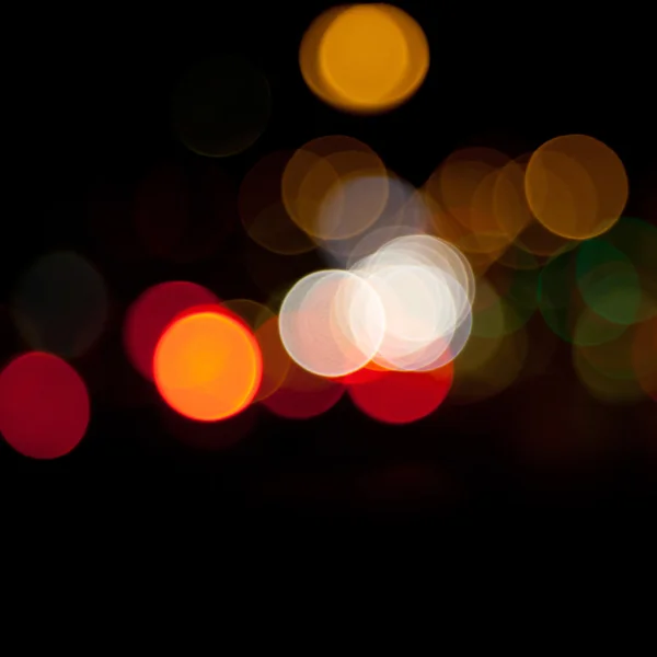 Luzes embaçadas — Fotografia de Stock