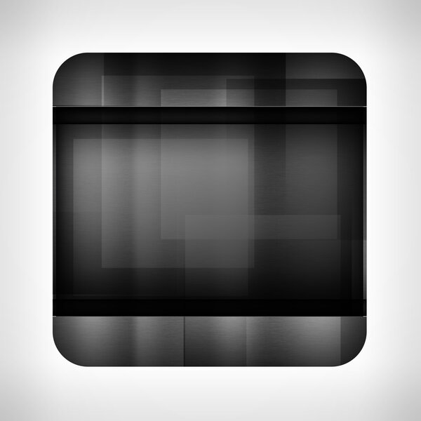 Dark metal texture icon