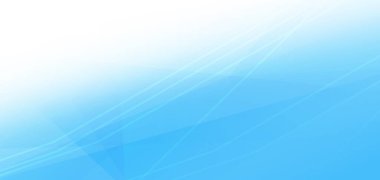 Açık mavi renkli grafik öğeleri veya metni yerleştirmek için beyaz bir alana sahip