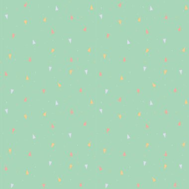 Üçgenler vektörsüz şablon. Geometrik renkli üçgen baskısı.