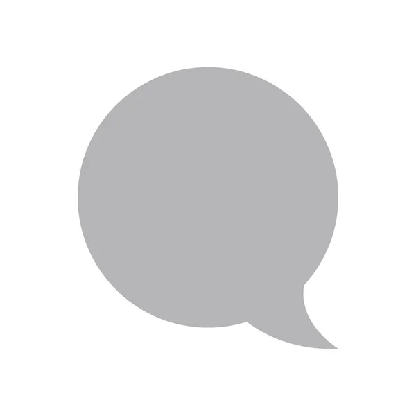 Ομιλία Chat Φούσκα Γεμάτη Διάνυσμα Εικονίδιο Σύμβολο Μπαλονιού Ομιλίας Σκέψης — Διανυσματικό Αρχείο