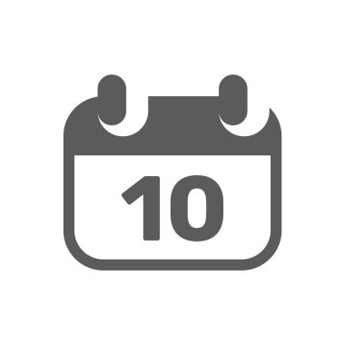 Takvim tarihi siyah vektör simgesi. Plan, program basit doldurulmuş sembol.