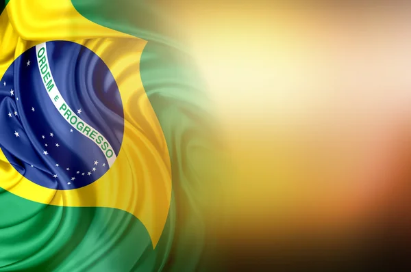 Bandeira do Brasil Painel — Fotografia de Stock