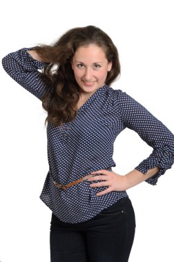 Studio kız portresi