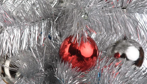 Esferas de Año Nuevo, feliz Navidad — Foto de Stock