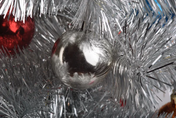New Year's spheres, happy Christmas — Stock Photo, Image