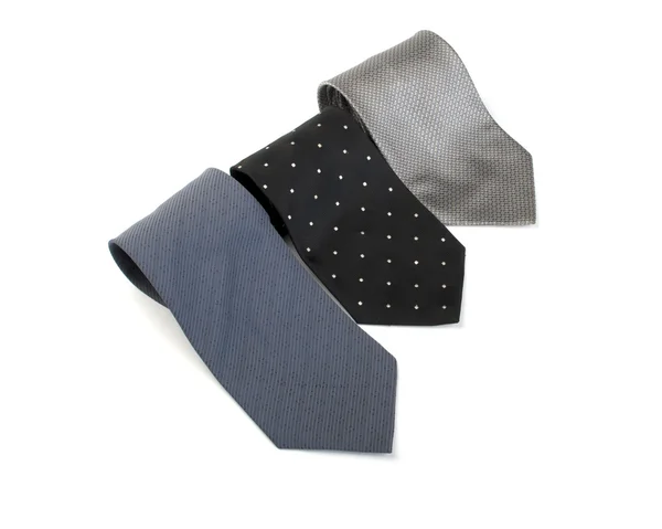 Nyakkendő, fehér alapon — Stock Fotó