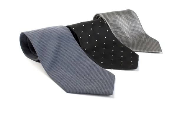 Ties on a white background — Stock Photo, Image