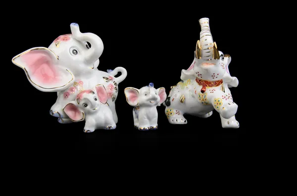 Elefante de porcelana — Foto de Stock
