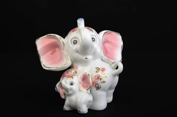 Elefante de porcelana — Foto de Stock