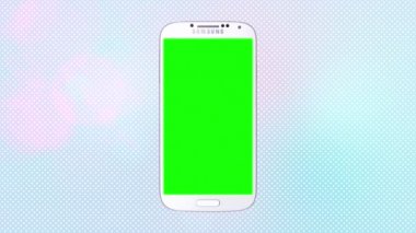 Samsung galaxy s4 yeşil ekran ve alfa mat