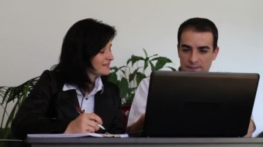 Genç başarılı iş takım