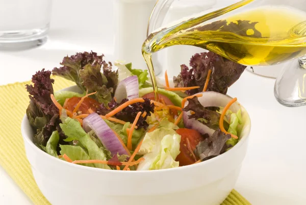 Ny sommar sallad. — Stockfoto