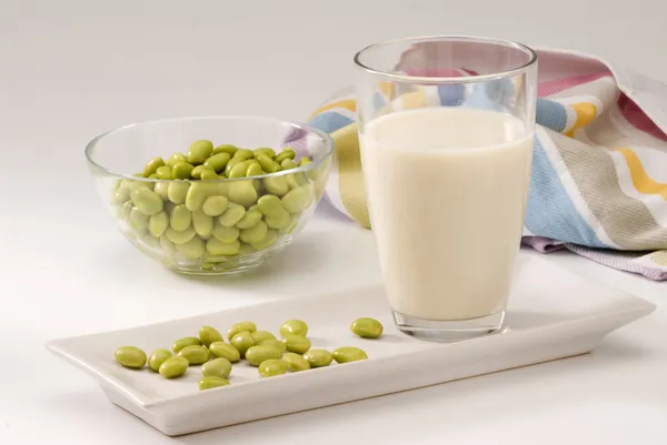 Soy milk. — Stock Photo, Image