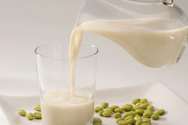 Soy milk. — Stock Photo, Image