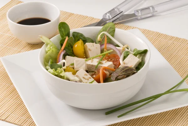 Tofu salad. — Stock Photo, Image