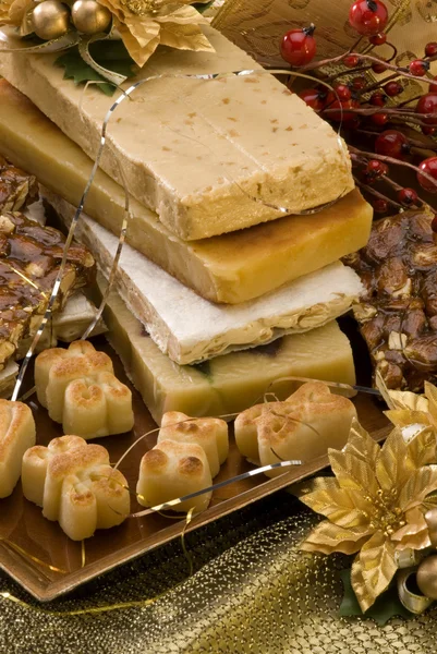 Christmas nougat — Stock Photo, Image