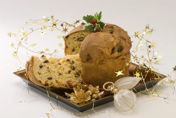 Noel tatlı. panettone.
