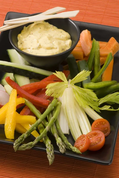 生野菜のサラダ. — ストック写真
