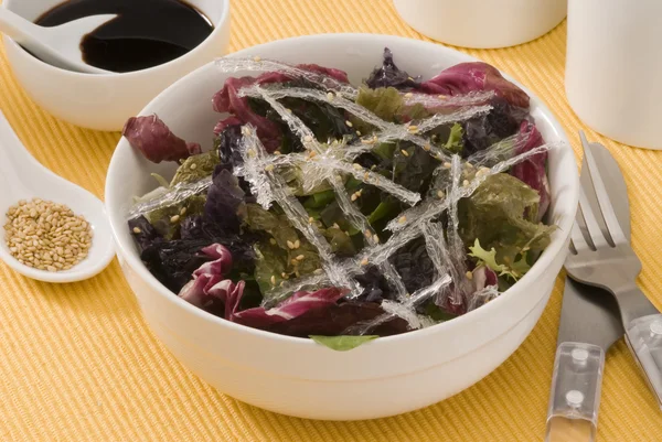 Edible seaweed salad. — Stock Photo, Image