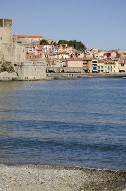 Collioure. kıyı alanı vermilyon. Fransa.