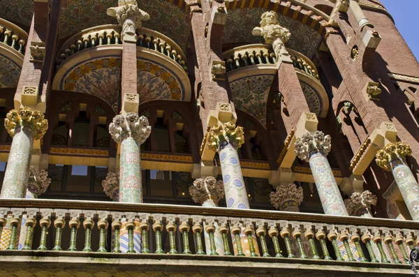 Palau de La Musica Catalana. — Fotografia de Stock