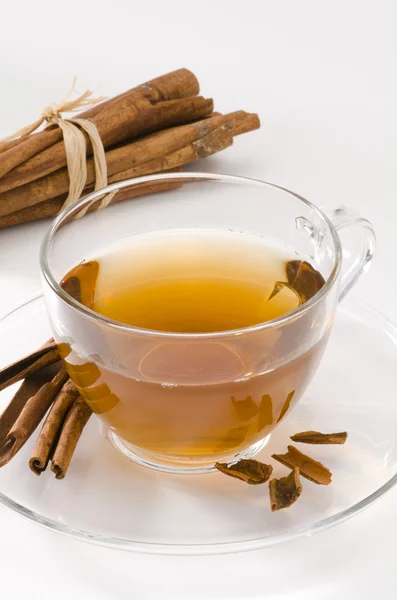 Cinnamon Herbal Tea — Stock Photo, Image