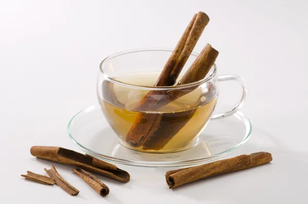 Cinnamon Herbal Tea — Fotografie, imagine de stoc