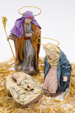 Noel nativy sahne
