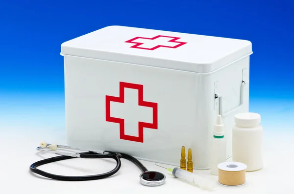 First aid box — Stock Photo, Image