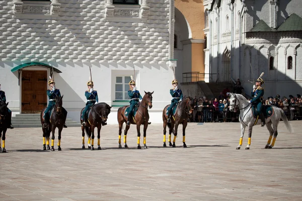 Montaggio della guardia — Foto Stock