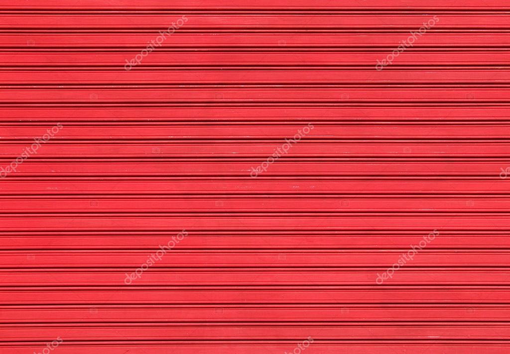 Red garage door — Stock Photo © zafra 12685620