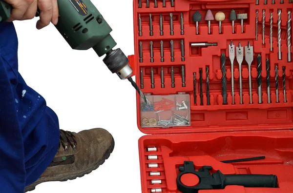 el ve diğer araçları matkap